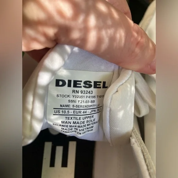 Diesel Off-White S-Serendipity Sport panelled